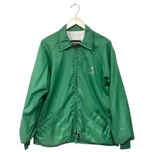 Vintage Masters Golf Windbreaker Jacket Womens Sz L Duckster Sportswear Full Zip